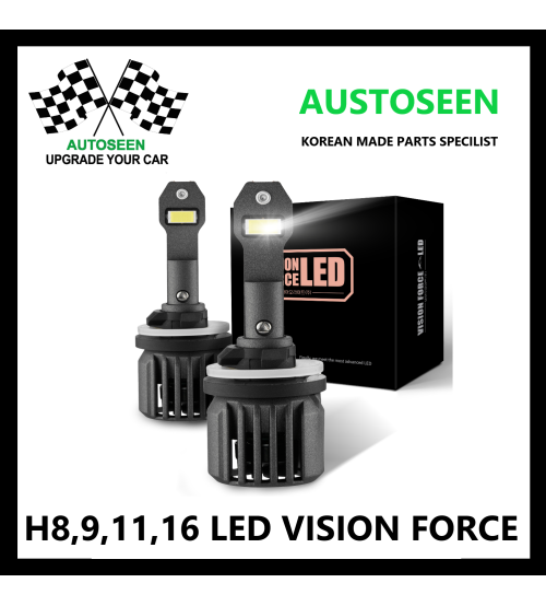 H8, H9, H11, H16 LED VISION FORCE